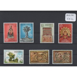 Andorre Espagnol - Année Complète 1974