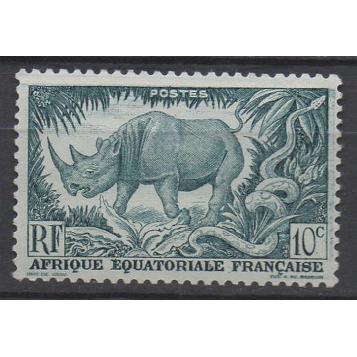 Timbre de collection AEF - 208a