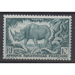 Timbre de collection AEF - 208a