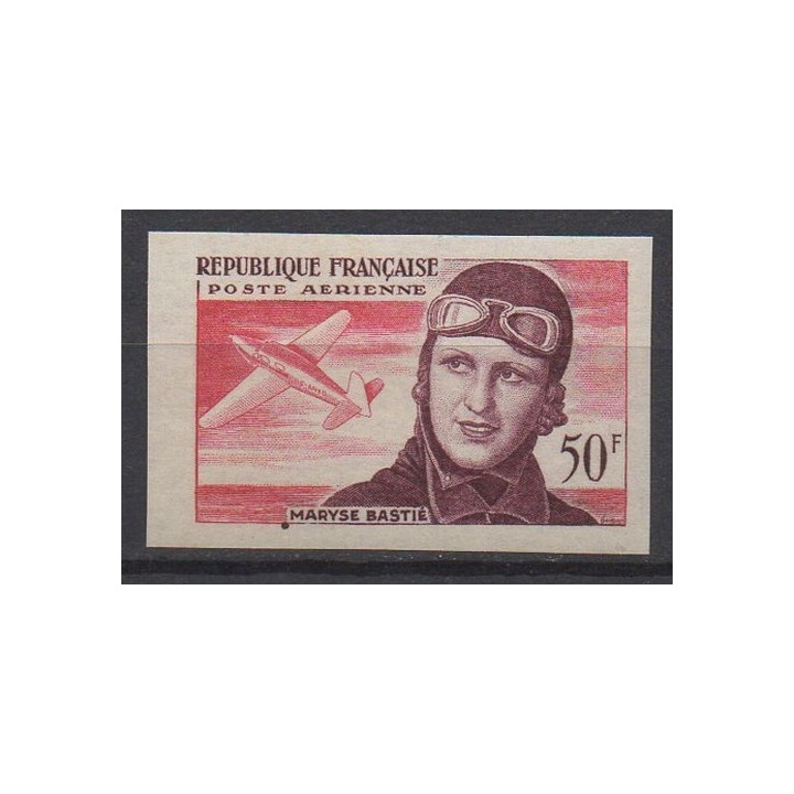 Timbre de collection France - Poste Aérienne 034a Non Dentelé