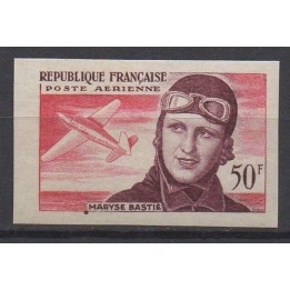 Timbre de collection France - Poste Aérienne 034a Non Dentelé