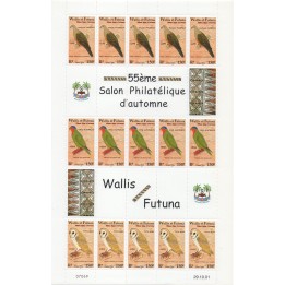 Timbre de collection Wallis et Futuna - 0561 à 0563 - Feuille