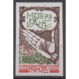 Timbre de collection France - 2013a Non Dentelé