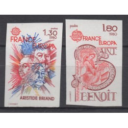 Timbre de collection France - 2085 et 2086 Non Dentelé