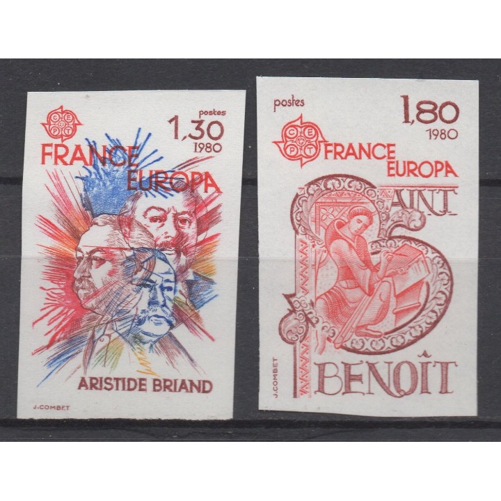Timbre de collection France - 2085 et 2086 Non Dentelé