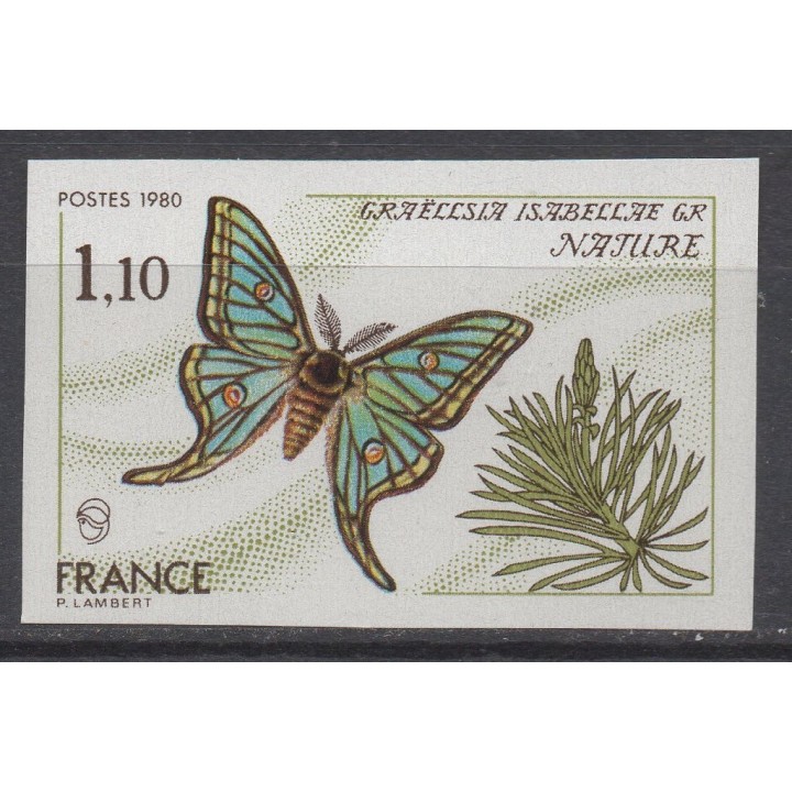 Timbre de collection France - 2089a Non Dentelé