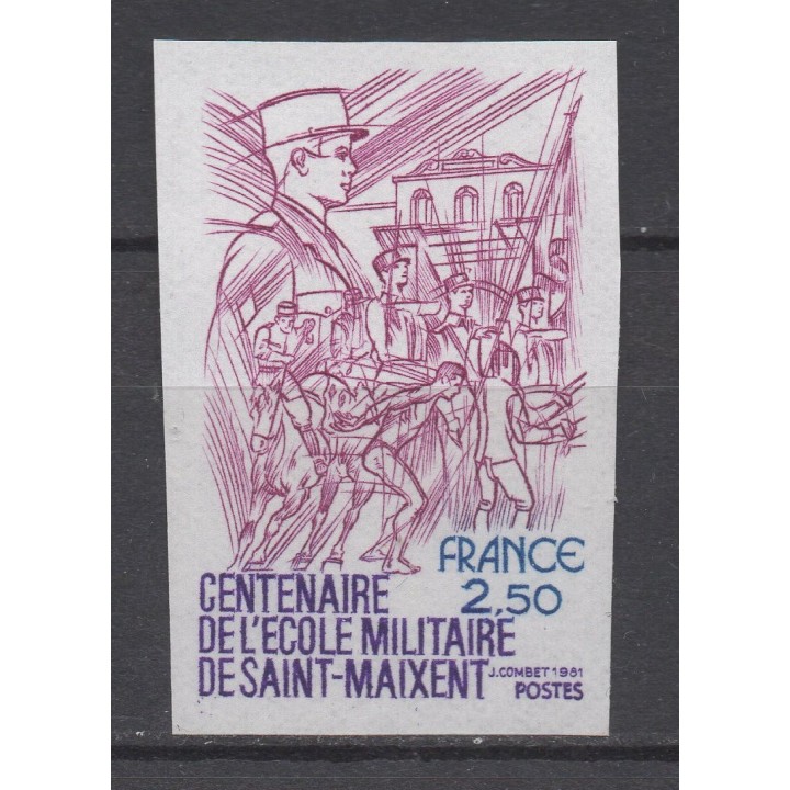 Timbre de collection France - 2140a Non Dentelé