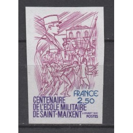 Timbre de collection France - 2140a Non Dentelé