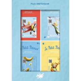 Timbre de collection France - Crypto NFT 8 - 80 ans du Petit Prince