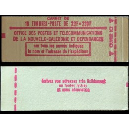 Timbre de collection Nouvelle-Caledonie - Carnet Poste Aérienne 139