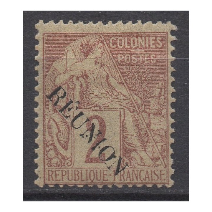 Timbre de collection Reunion - 019a