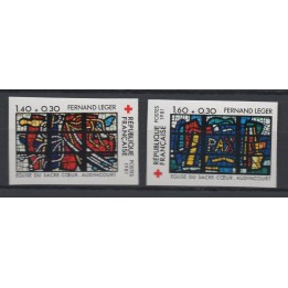 Timbre de collection France - 2175 et 2176 Non Dentelé