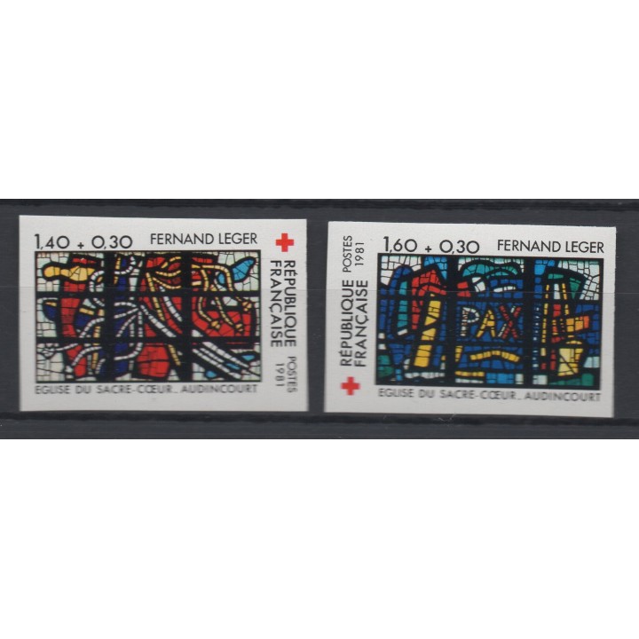Timbre de collection France - 2175 et 2176 Non Dentelé