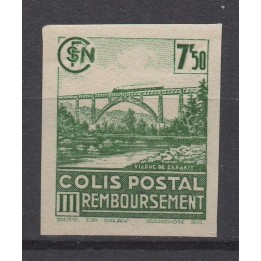 Timbre de collection France - Colis Postaux 190Ba Non Dentelé