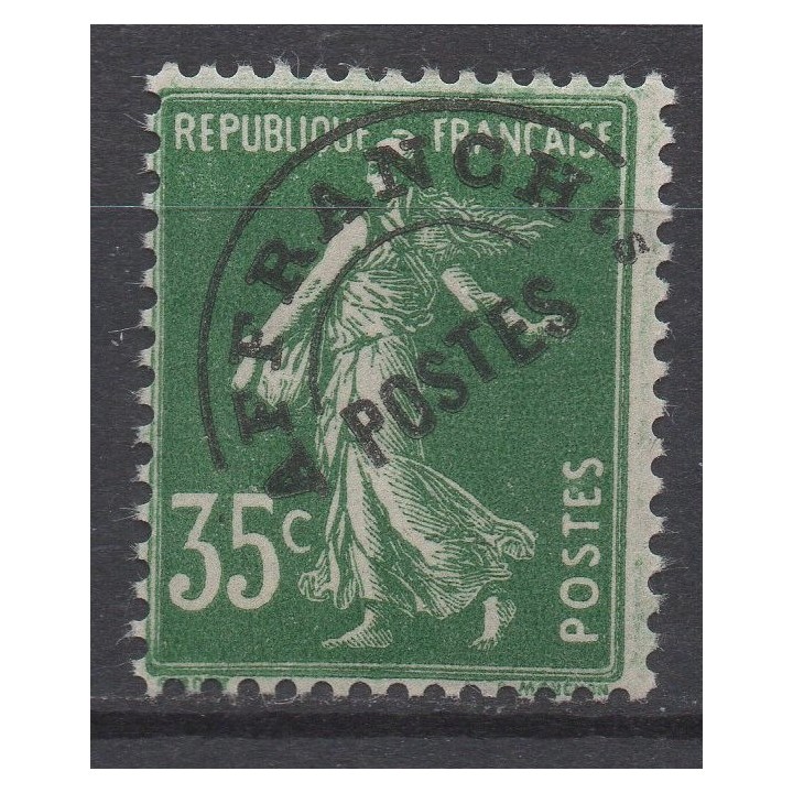 Timbre de collection France - Préoblitéré 063b