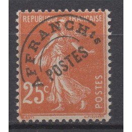 Timbre de collection France - Préoblitéré 057b