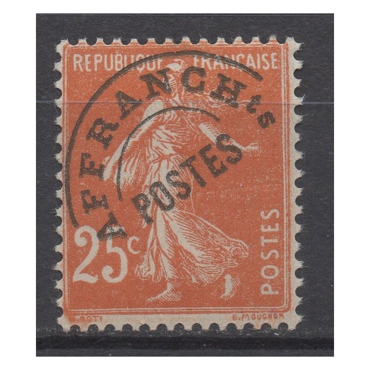 Timbre de collection France - Préoblitéré 057b