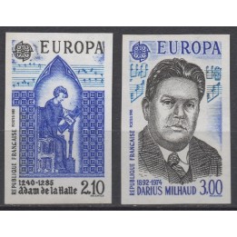 Timbre de collection France - 2366 et 2367 Non Dentelé