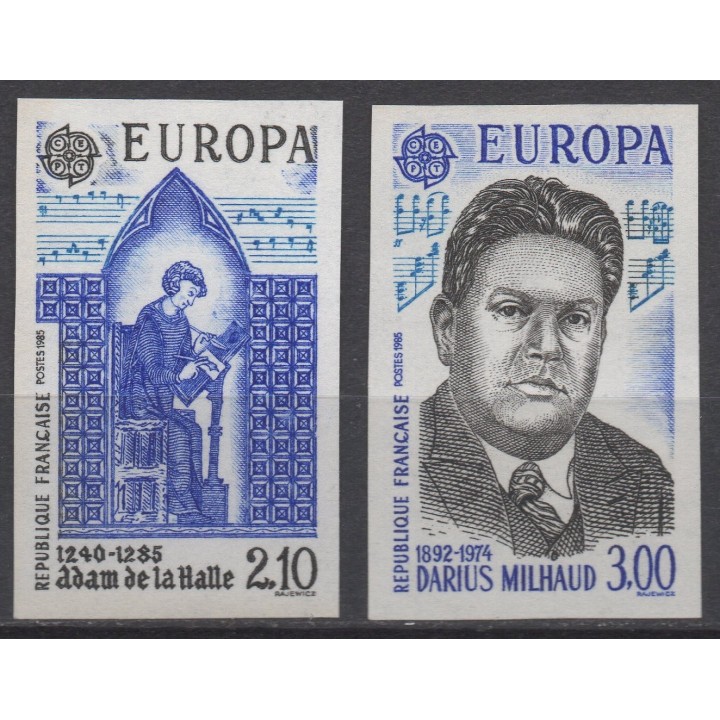 Timbre de collection France - 2366 et 2367 Non Dentelé