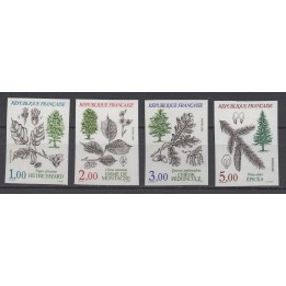 Timbre de collection France - 2384 à 2387 Non Dentelé