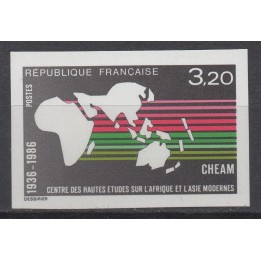 Timbre de collection France - 2412a Non Dentelé