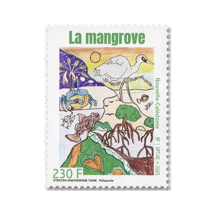 Timbre de collection Nouvelle-Caledonie - 1493