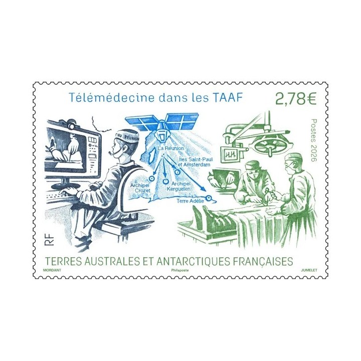 Timbre de collection TAAF - 1141