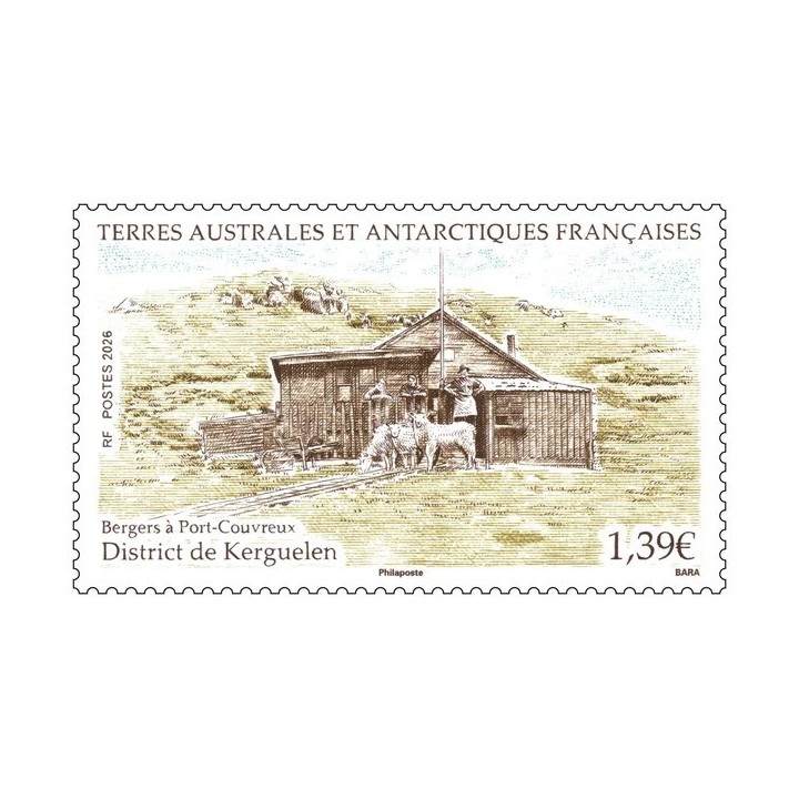 Timbre de collection TAAF - 1155