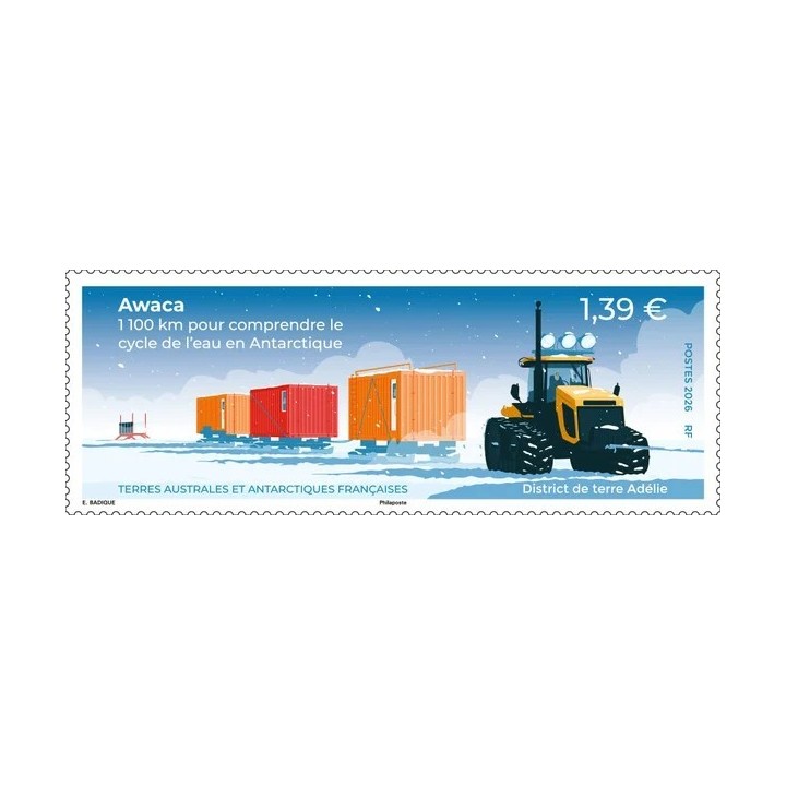 Timbre de collection TAAF - 1157
