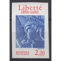 Timbre de collection France - 2421a Non Dentelé