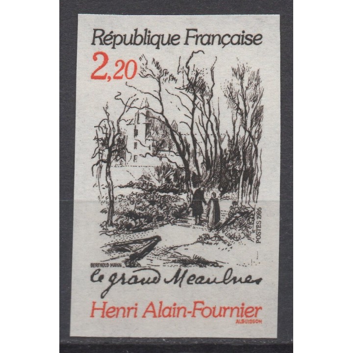 Timbre de collection France - 2443a Non Dentelé