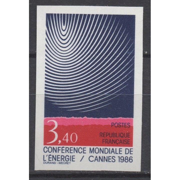 Timbre de collection France - 2445b Non Dentelé