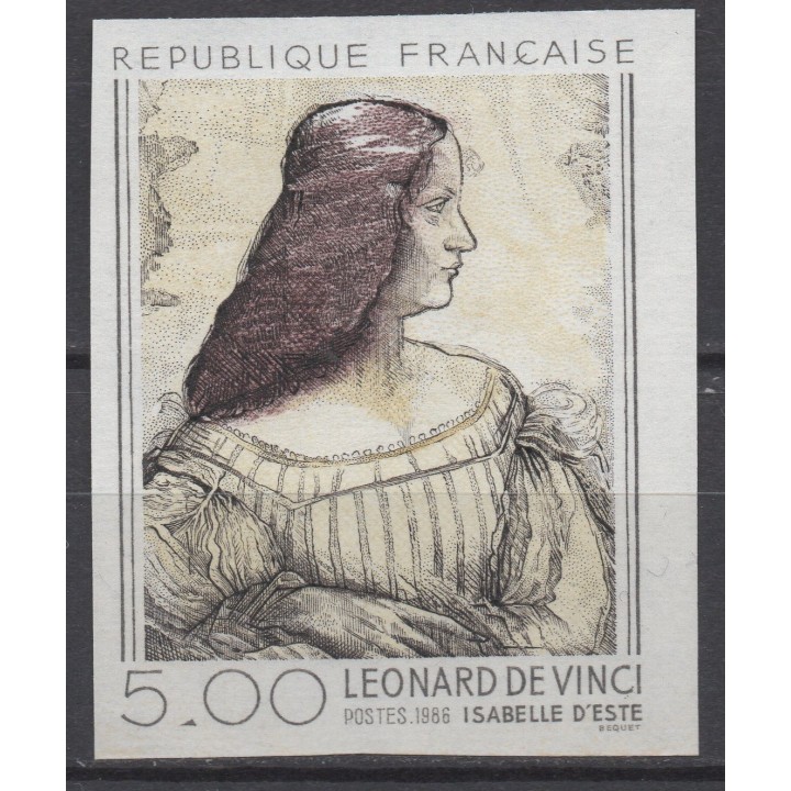 Timbre de collection France - 2446a Non Dentelé
