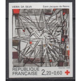 Timbre de collection France - 2449b Non Dentelé