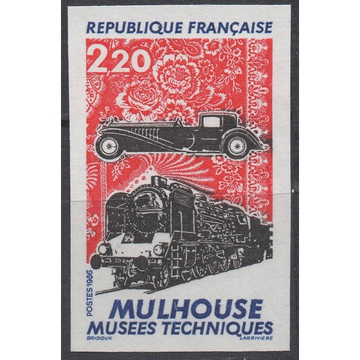 Timbre de collection France - 2450a Non Dentelé