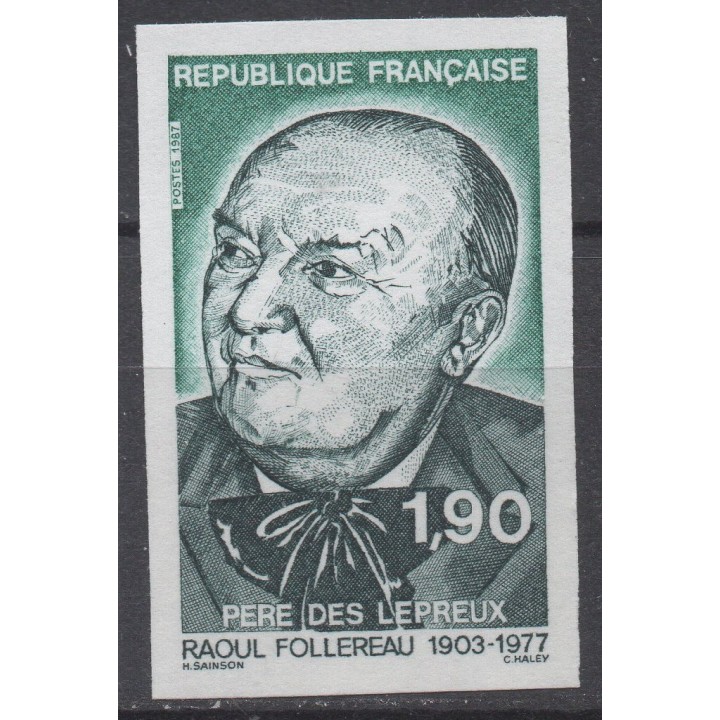 Timbre de collection France - 2453a Non Dentelé