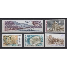 Timbre de collection France - 2462 à 2466 Non Dentelé