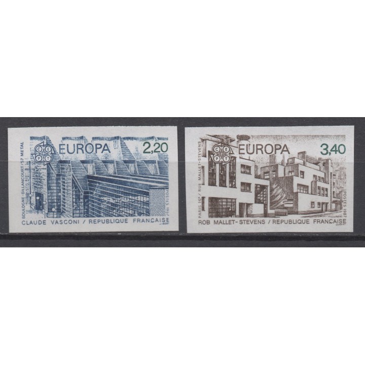 Timbre de collection France - 2471 et 2472 Non Dentelé