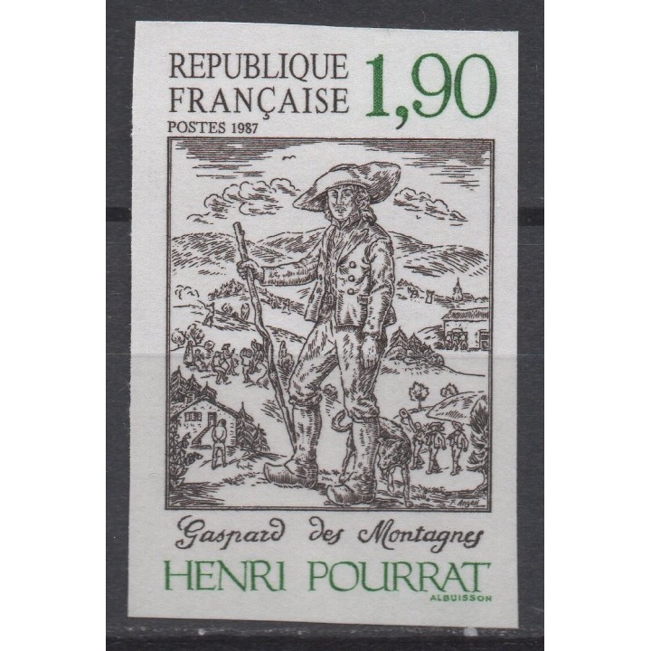 Timbre de collection France - 2475a Non Dentelé