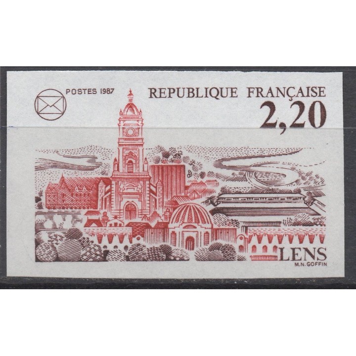 Timbre de collection France - 2476a Non Dentelé