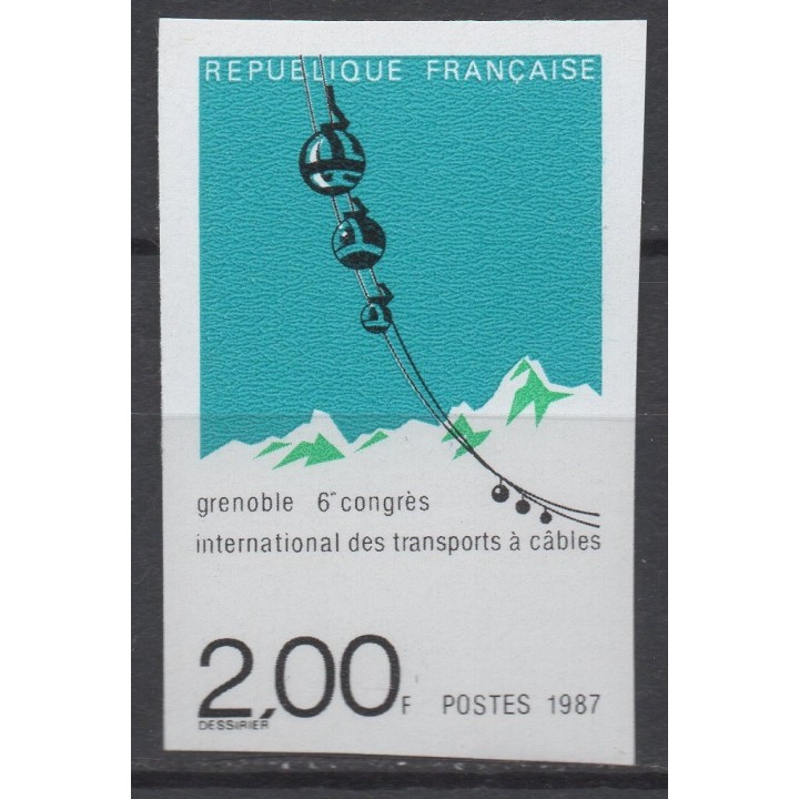 Timbre de collection France - 2480a Non Dentelé