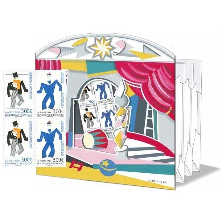 Timbre de collection France - Carnets et Ouvrages 2026 - Diorama Opéra Ballet