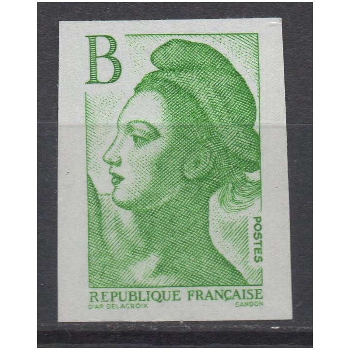 Timbre de collection France - 2483a Non Dentelé