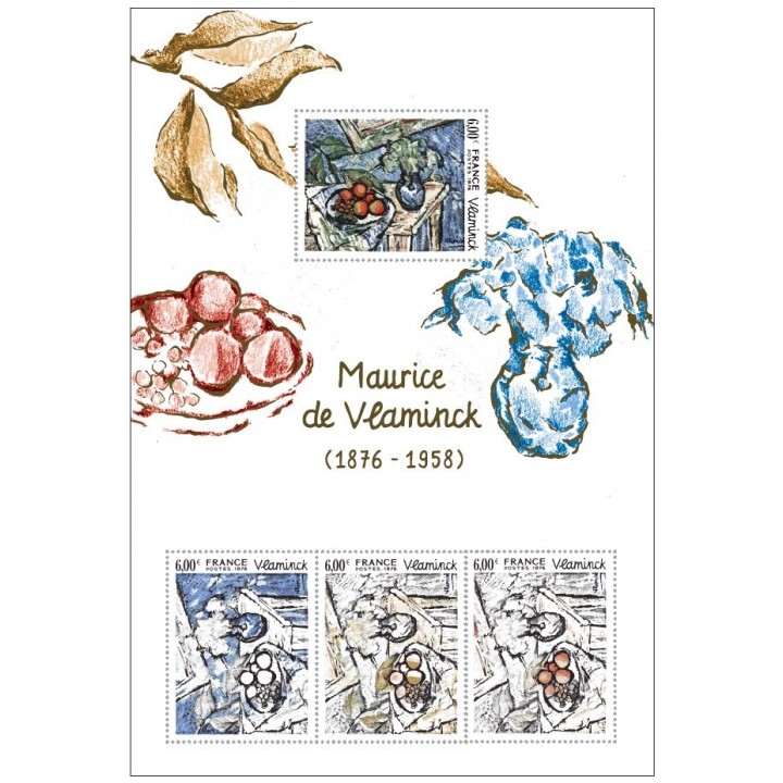 Timbre de collection France - Feuillet 2026 Maurice De Vlaminck - Hors Abonnement