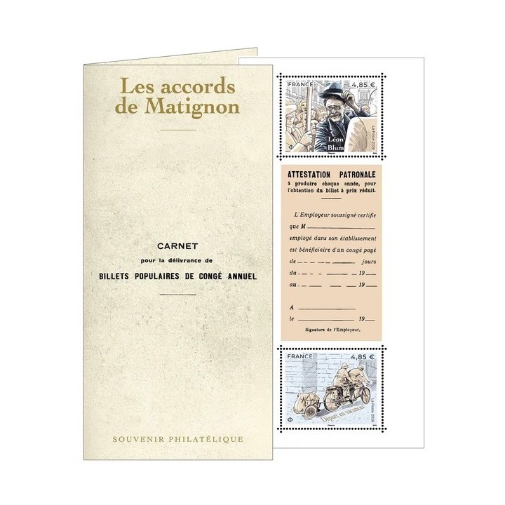 Timbre de collection France - Bloc Souvenir 2026 avec étui - Les grandes heures de l'Histoire de France - 2026
