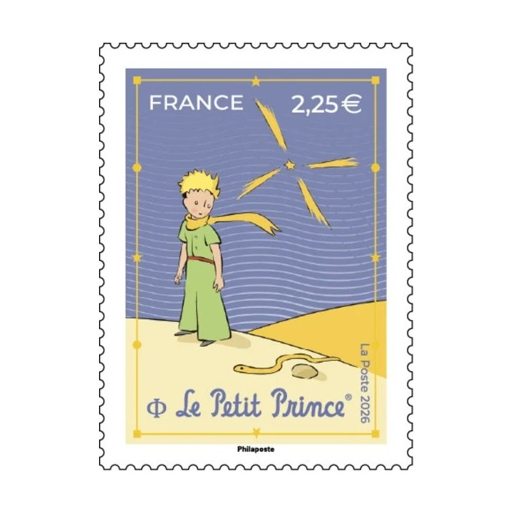 Timbre de collection France - 2026 - 80 ans du Petit Prince