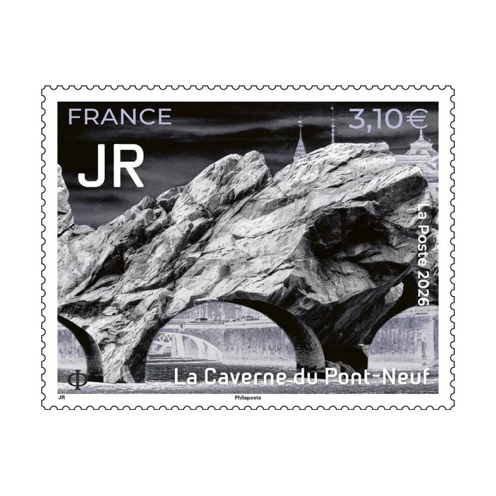 Timbre de collection France - 2026 - La caverne du Pont-Neuf