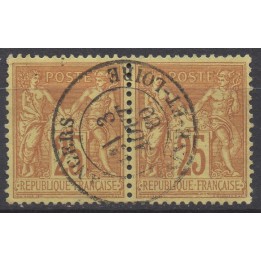 Timbre de collection France - 0092 Paire