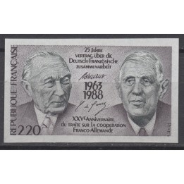 Timbre de collection France - 2501a Non Dentelé