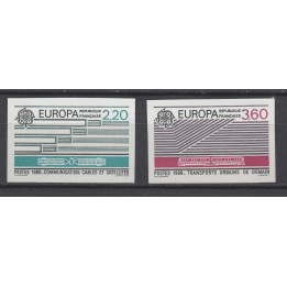 Timbre de collection France - 2531 et 2532 Non Dentelé